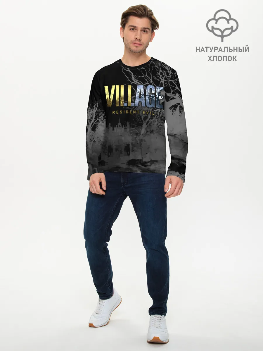 Мужской лонгслив базовый / Resident Evil Village