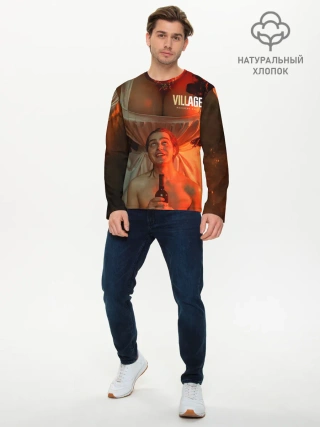 Мужской лонгслив базовый / Lady Dimitrescu