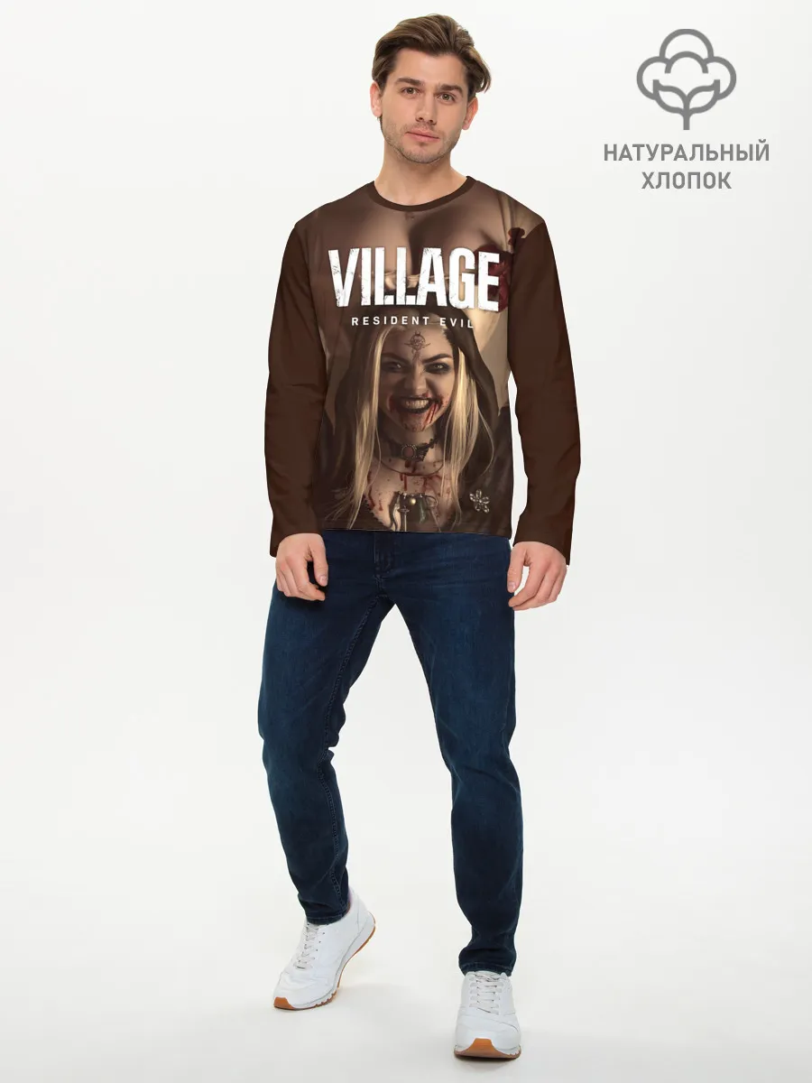 Мужской лонгслив базовый / Дочь леди Димитреску