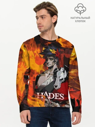 Мужской лонгслив базовый / Hades