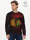 Мужской лонгслив базовый / CHICAGO NHL