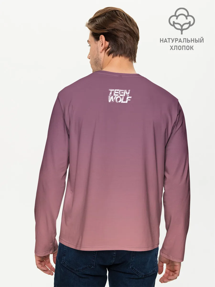 Мужской лонгслив базовый / Teen Wolf Scott McCall