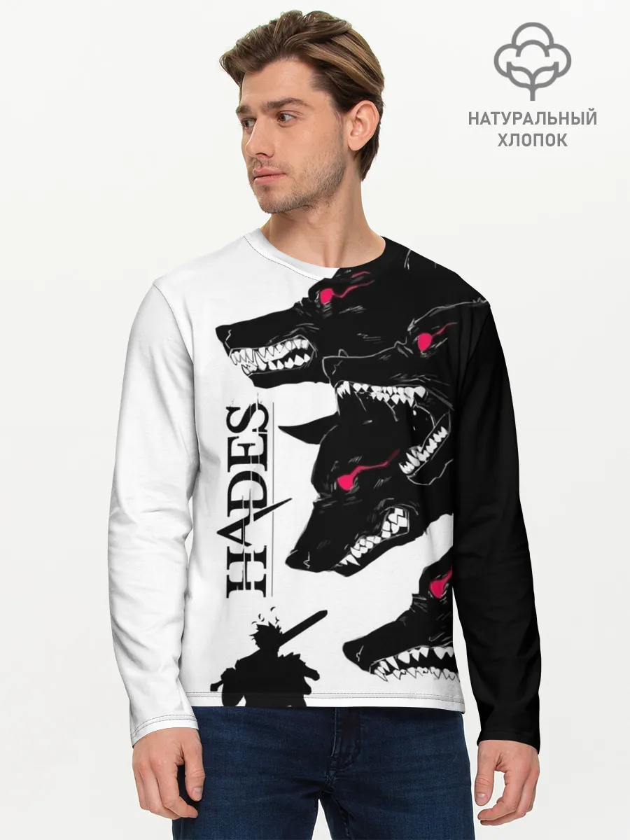 Мужской лонгслив базовый / Hades