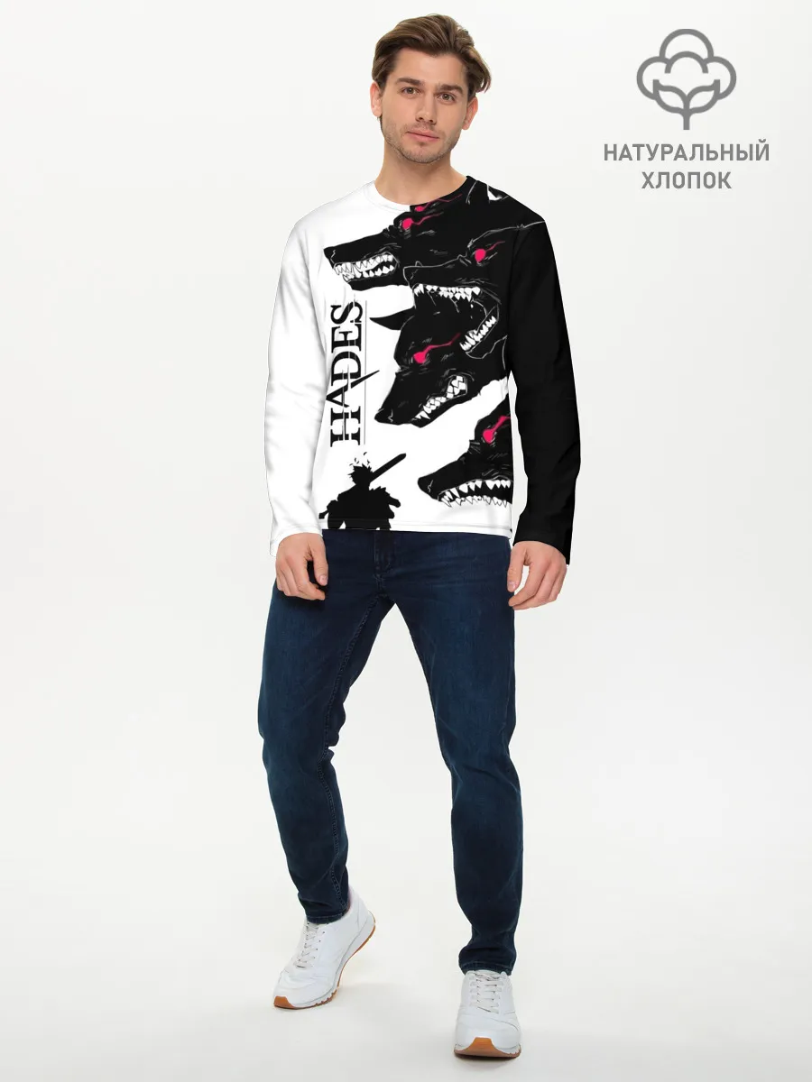 Мужской лонгслив базовый / Hades