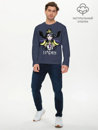 Мужской лонгслив базовый / Hades