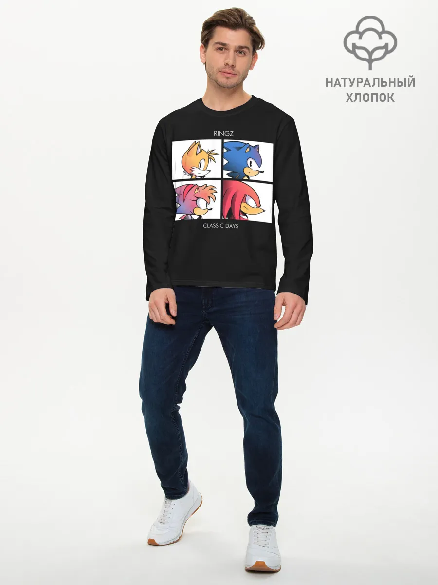 Мужской лонгслив базовый / Ringz band