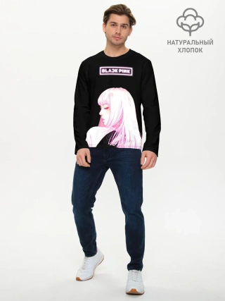 Мужской лонгслив базовый / Лиса БП