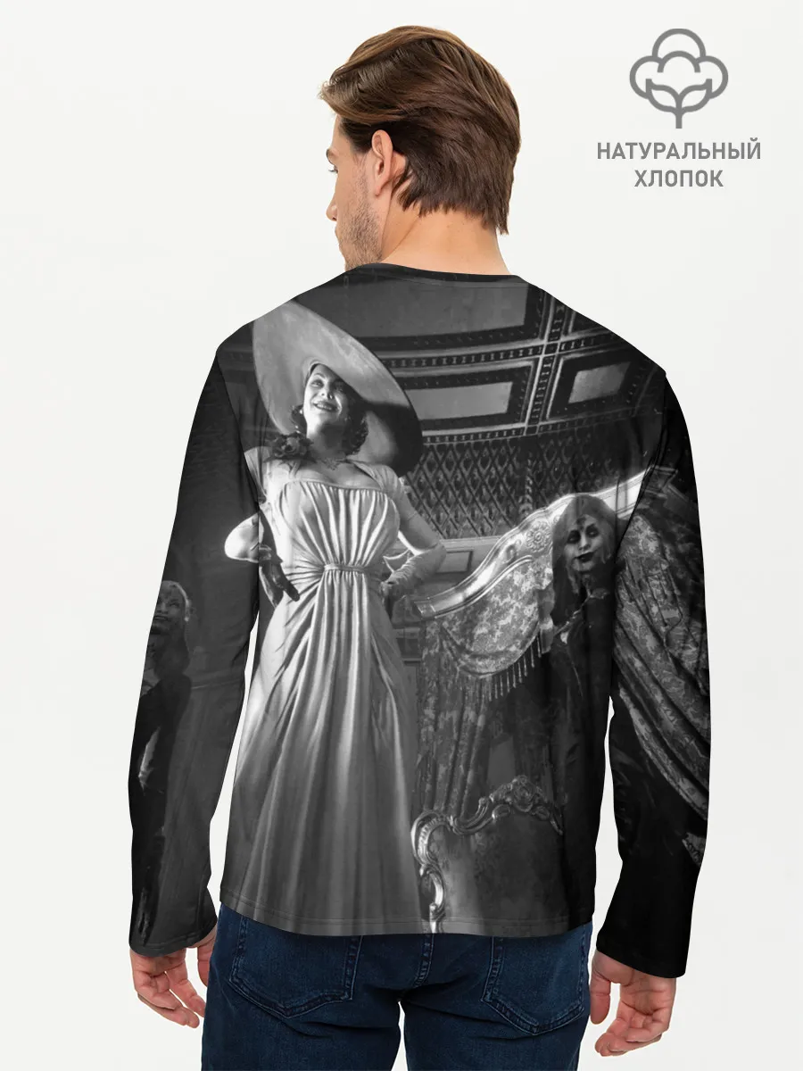 Мужской лонгслив базовый / Lady Alcina Dimitrescu