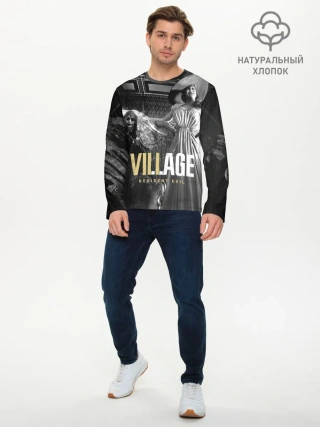 Мужской лонгслив базовый / Lady Alcina Dimitrescu