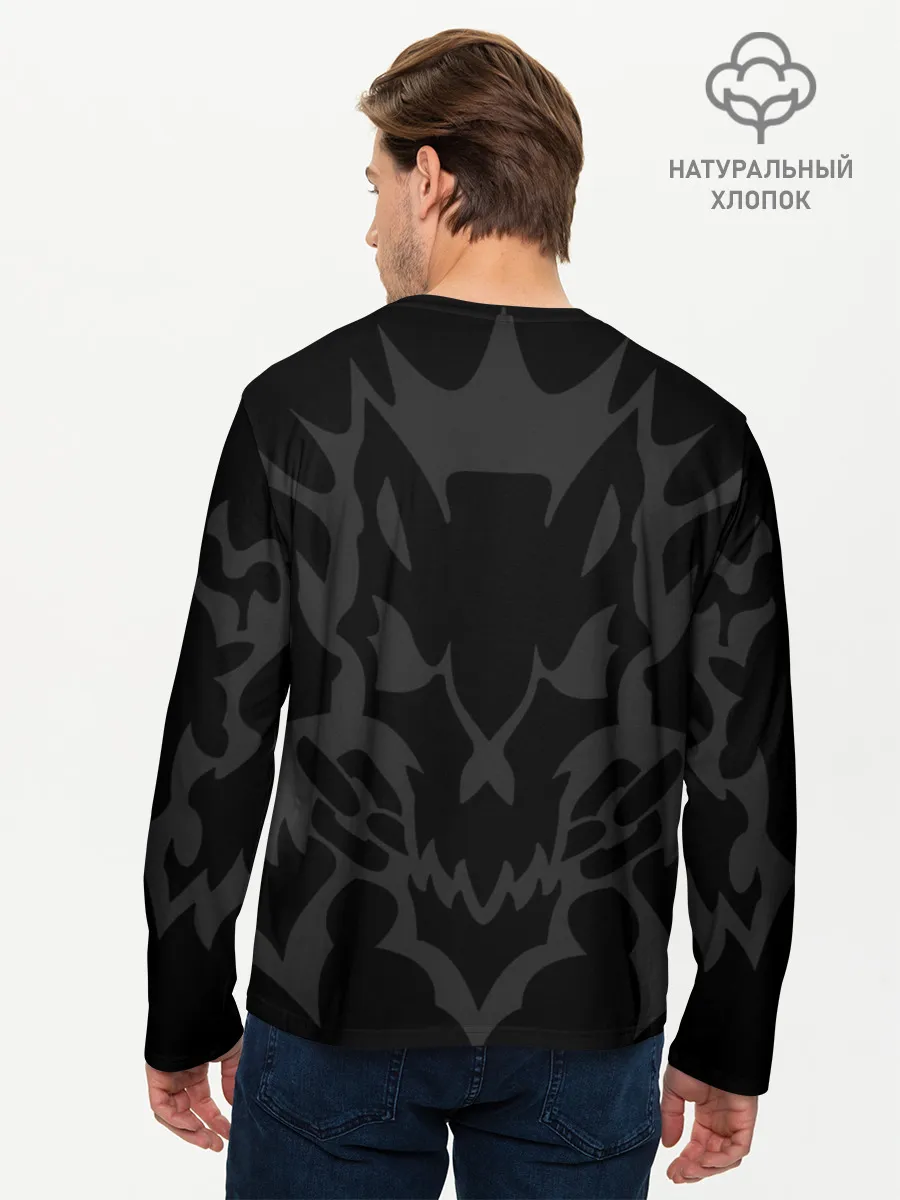 Мужской лонгслив базовый / Hades