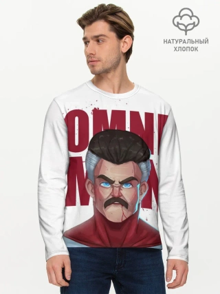 Мужской лонгслив базовый / Омни Мен