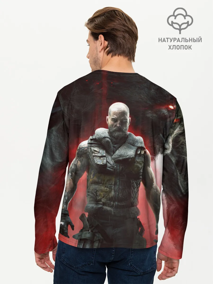 Мужской лонгслив базовый / Werewolf: The Apocalypse