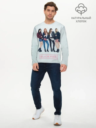 Мужской лонгслив базовый / Blackpink Squad