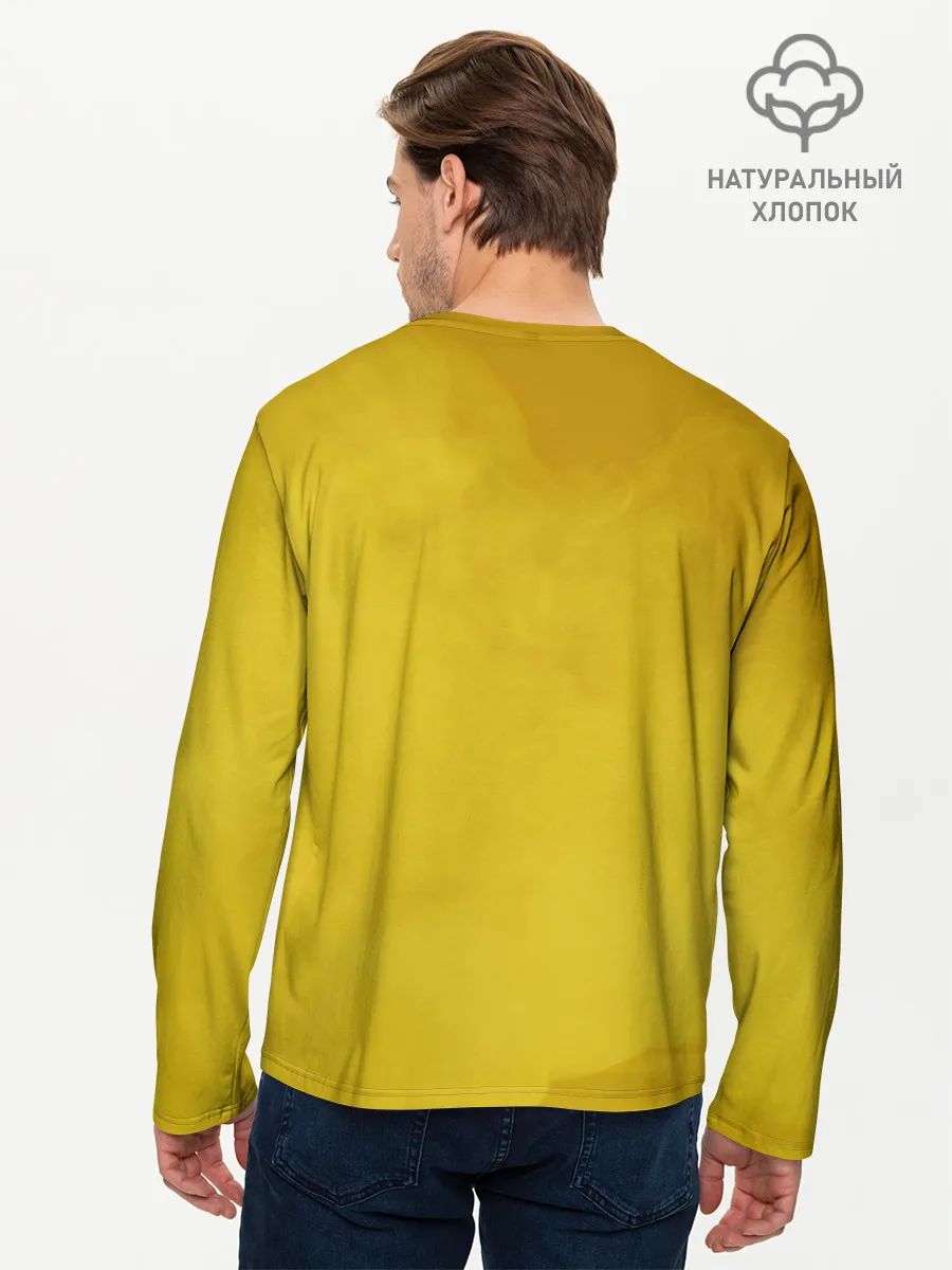 Мужской лонгслив базовый / фингер