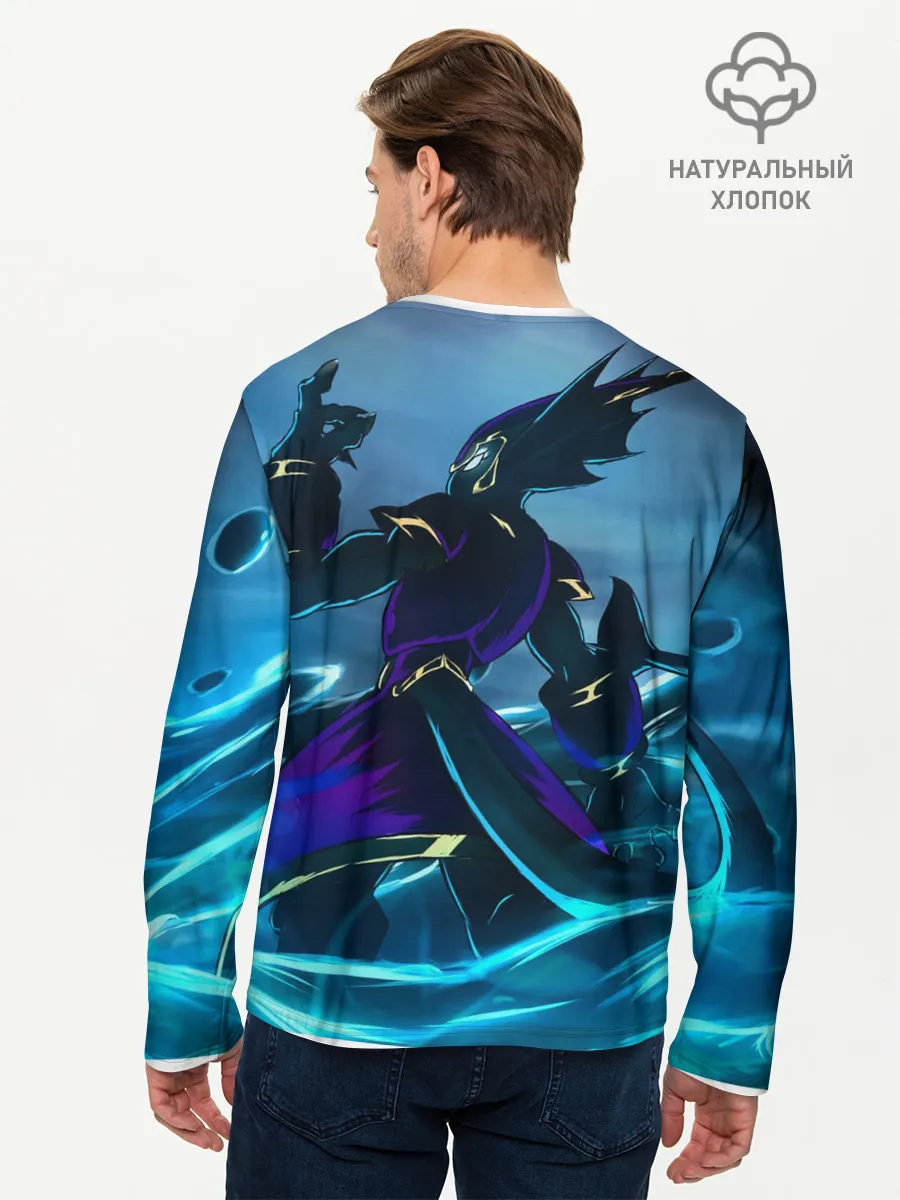 Мужской лонгслив базовый / Демон