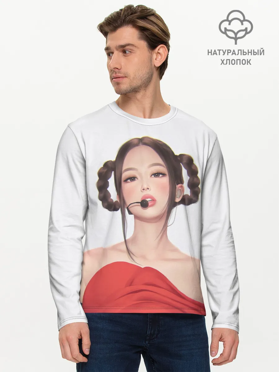 Мужской лонгслив базовый / Sweet Jannie