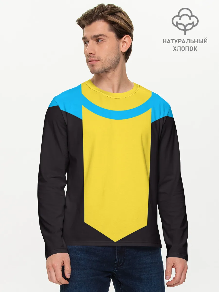 Мужской лонгслив базовый / Invincible - Mark Grayson