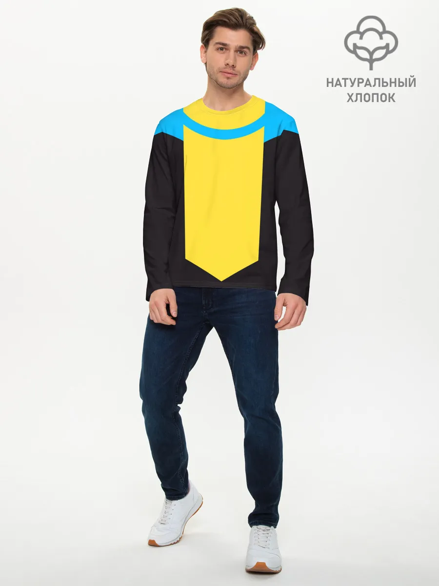 Мужской лонгслив базовый / Invincible - Mark Grayson