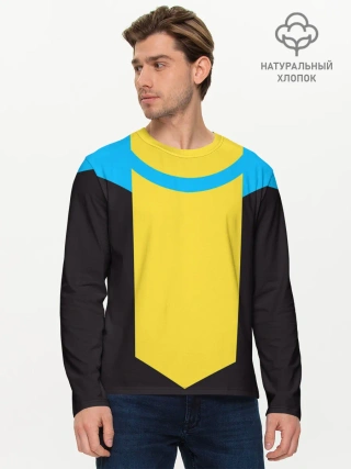 Мужской лонгслив базовый / Invincible - Mark Grayson