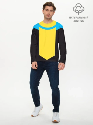 Мужской лонгслив базовый / Invincible - Mark Grayson