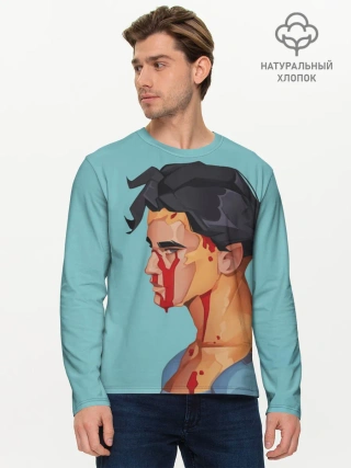 Мужской лонгслив базовый / Неуязвимый