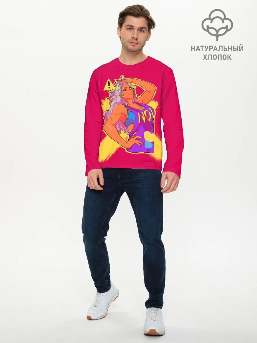 Мужской лонгслив базовый / Nikaido