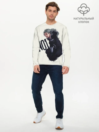 Мужской лонгслив базовый / Noi