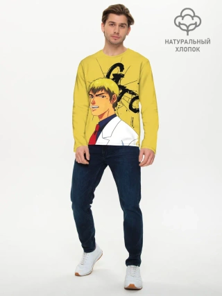 Мужской лонгслив базовый / Крутой учитель Онидзука