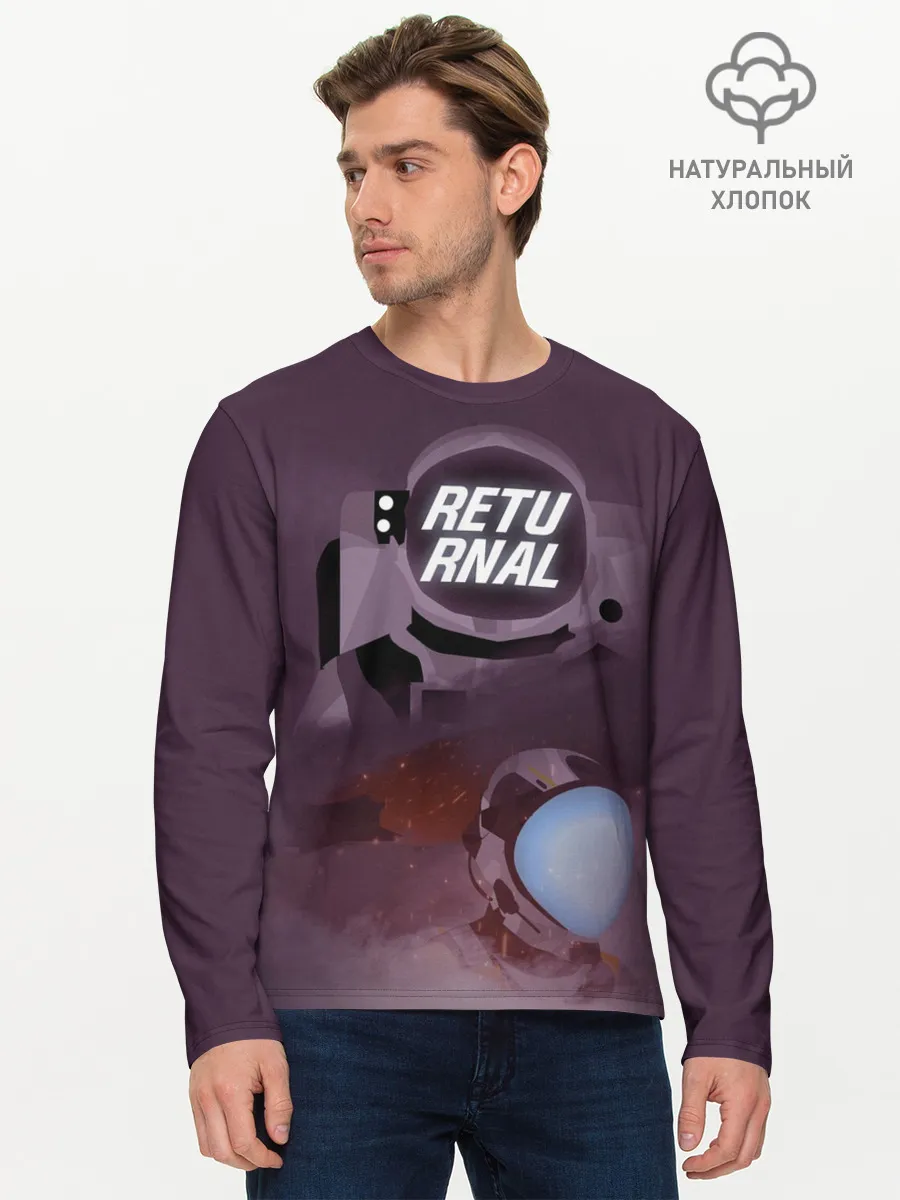 Мужской лонгслив базовый / Returnal