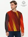 Мужской лонгслив базовый / Red sport style