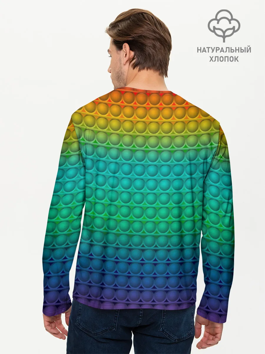 Мужской лонгслив базовый / POP IT | СИМПЛ ДИМПЛ