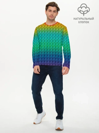 Мужской лонгслив базовый / POP IT | СИМПЛ ДИМПЛ