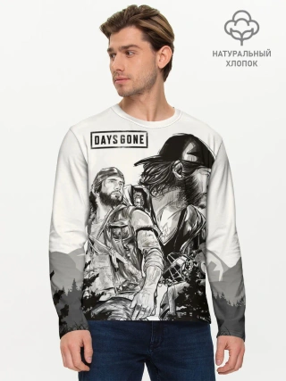 Мужской лонгслив базовый / Days Gone