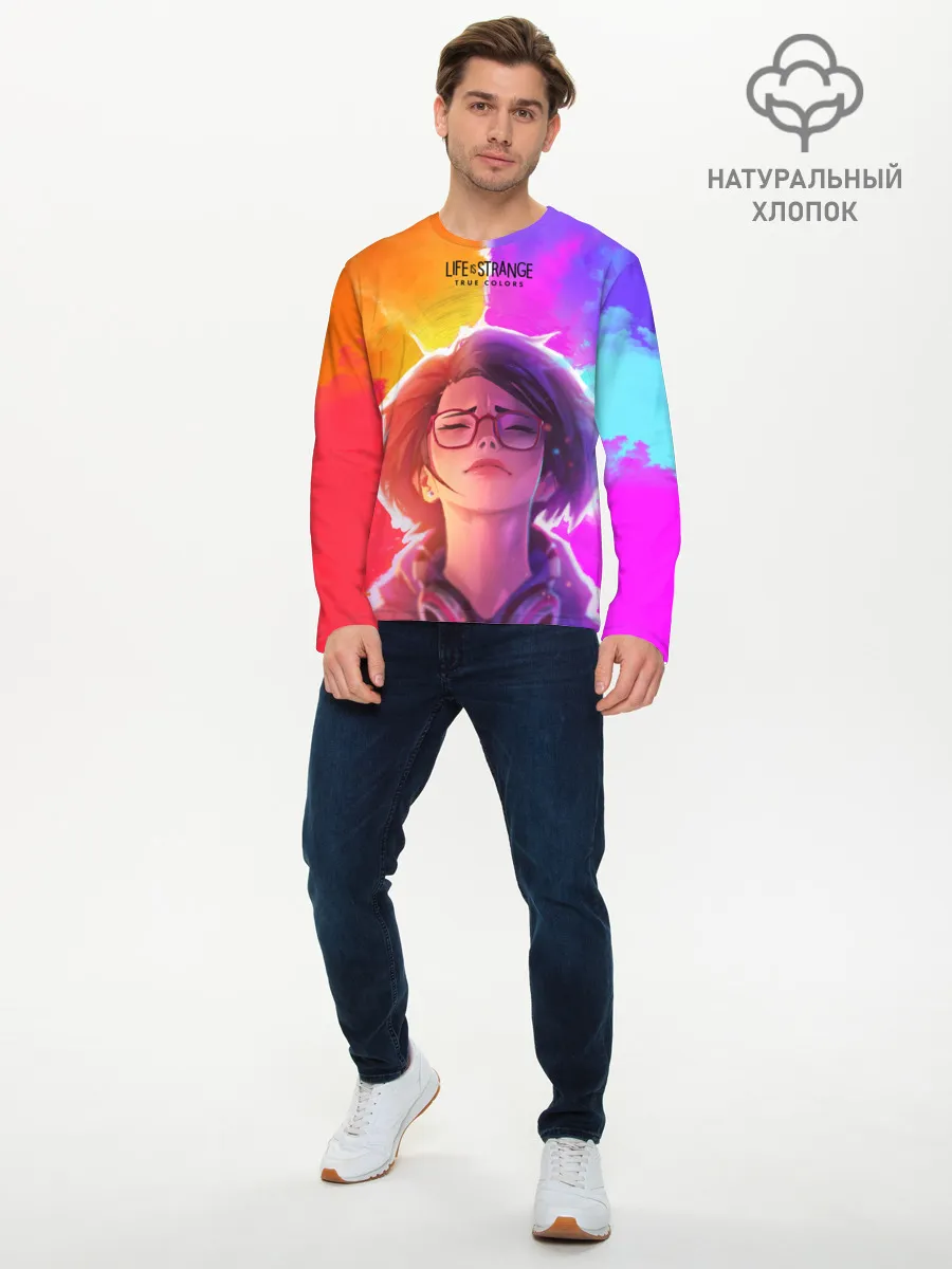 Мужской лонгслив базовый / Life Is StrangeTrue Colors