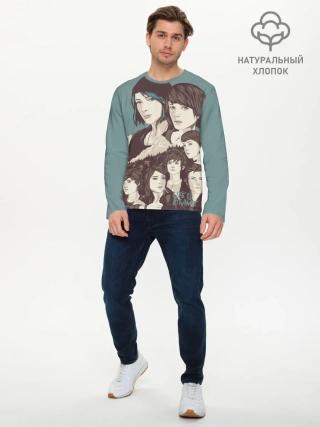 Мужской лонгслив базовый / Life Is Strange