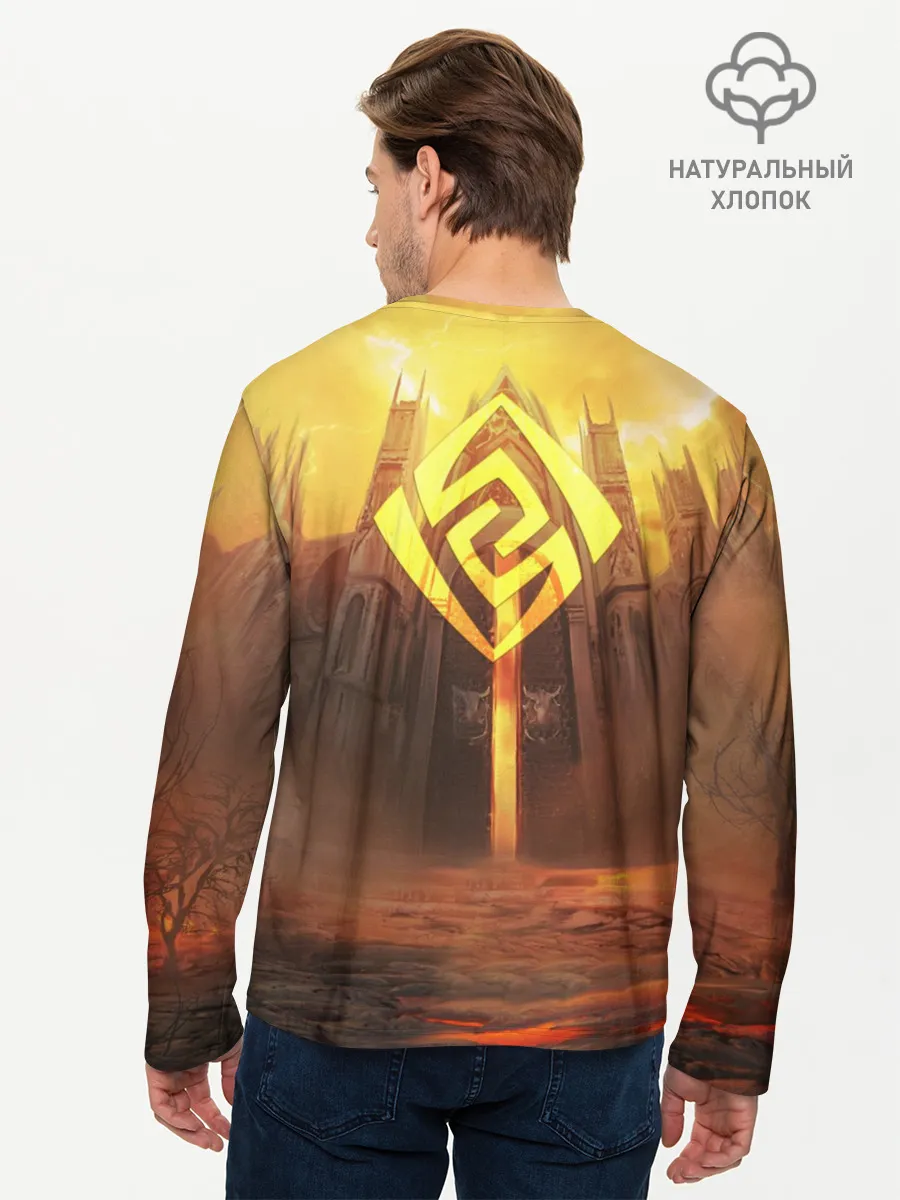 Мужской лонгслив базовый / GENSHIN INPACT, Zhong li