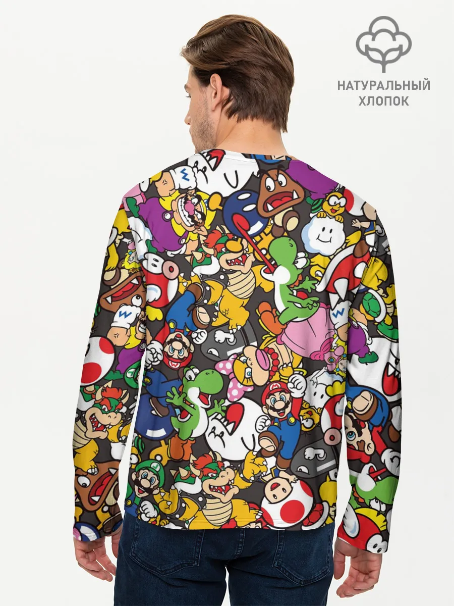 Мужской лонгслив базовый / Capcom World