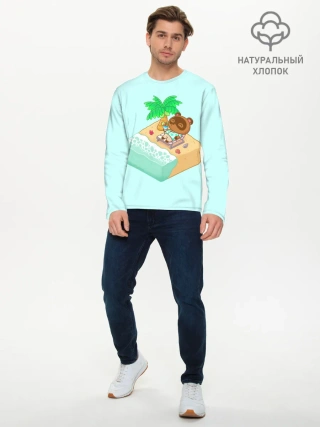 Мужской лонгслив базовый / Beach Crossing
