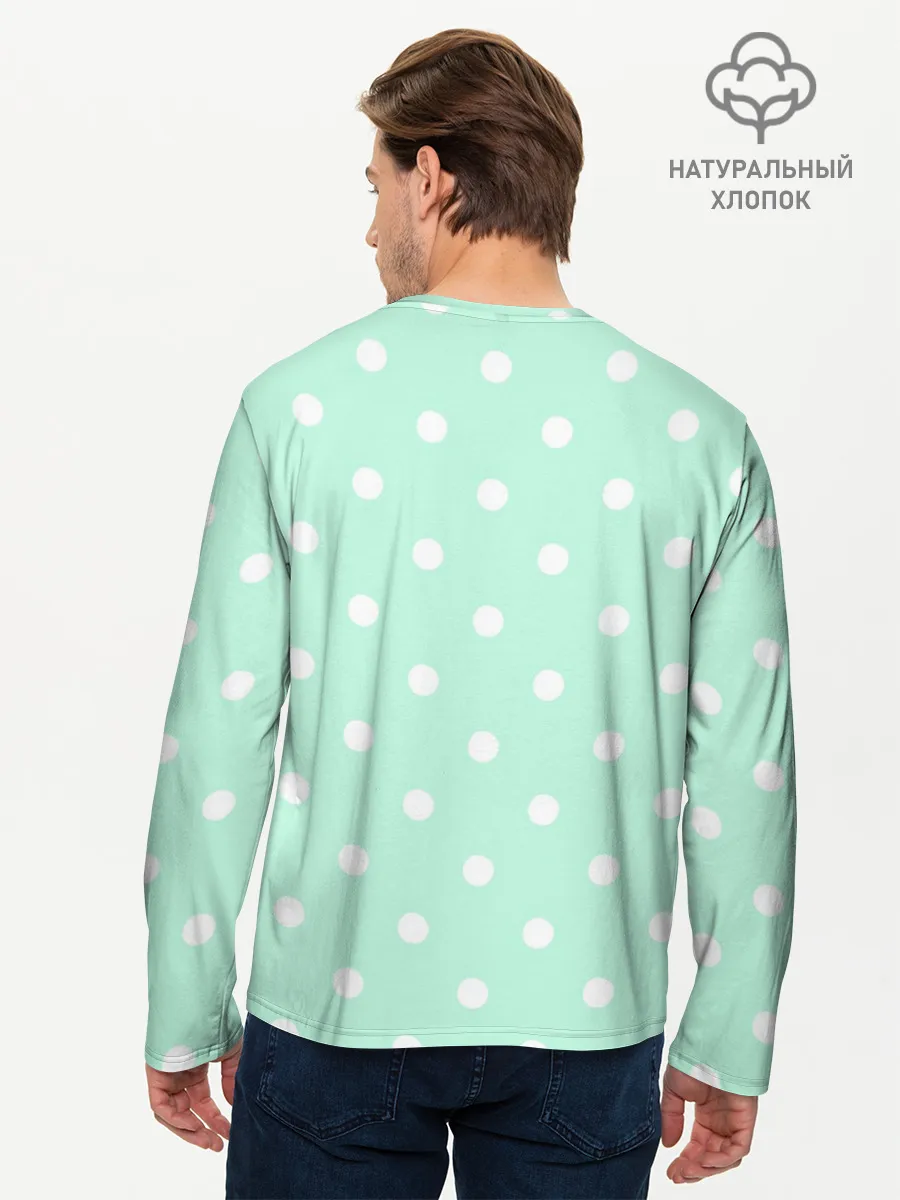 Мужской лонгслив базовый / Furry Fox