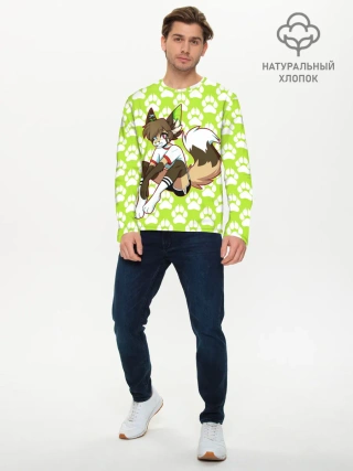 Мужской лонгслив базовый / Фурии Лис