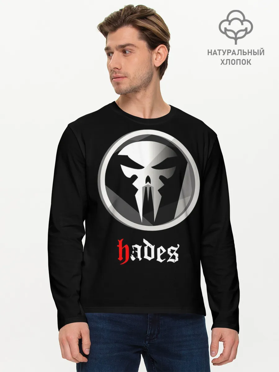 Мужской лонгслив базовый / Hades