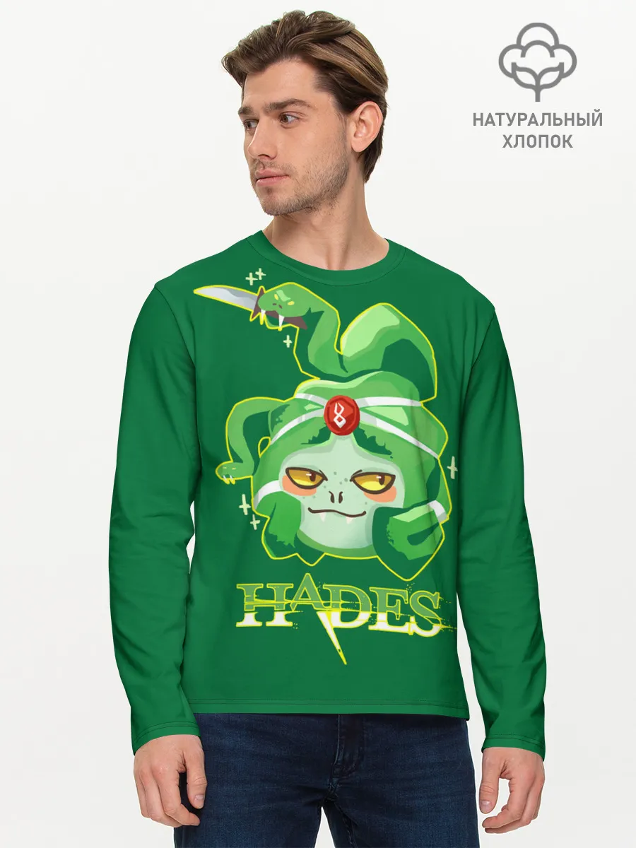 Мужской лонгслив базовый / Hades Dusa Gorgon