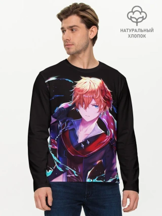 Мужской лонгслив базовый / ТАРТАЛЬЯ - ИГРА GENSHIN IMPACT