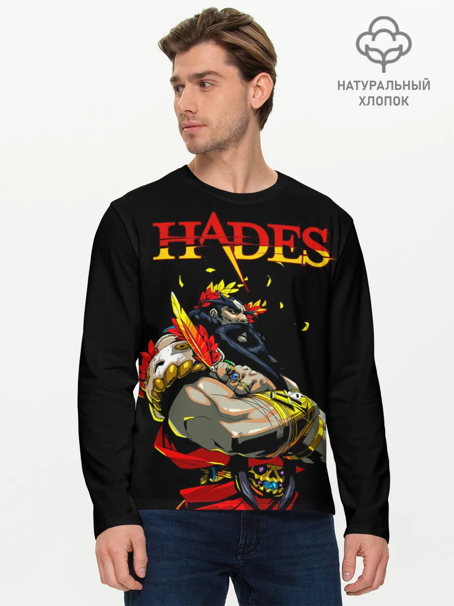 Мужской лонгслив базовый / Hades