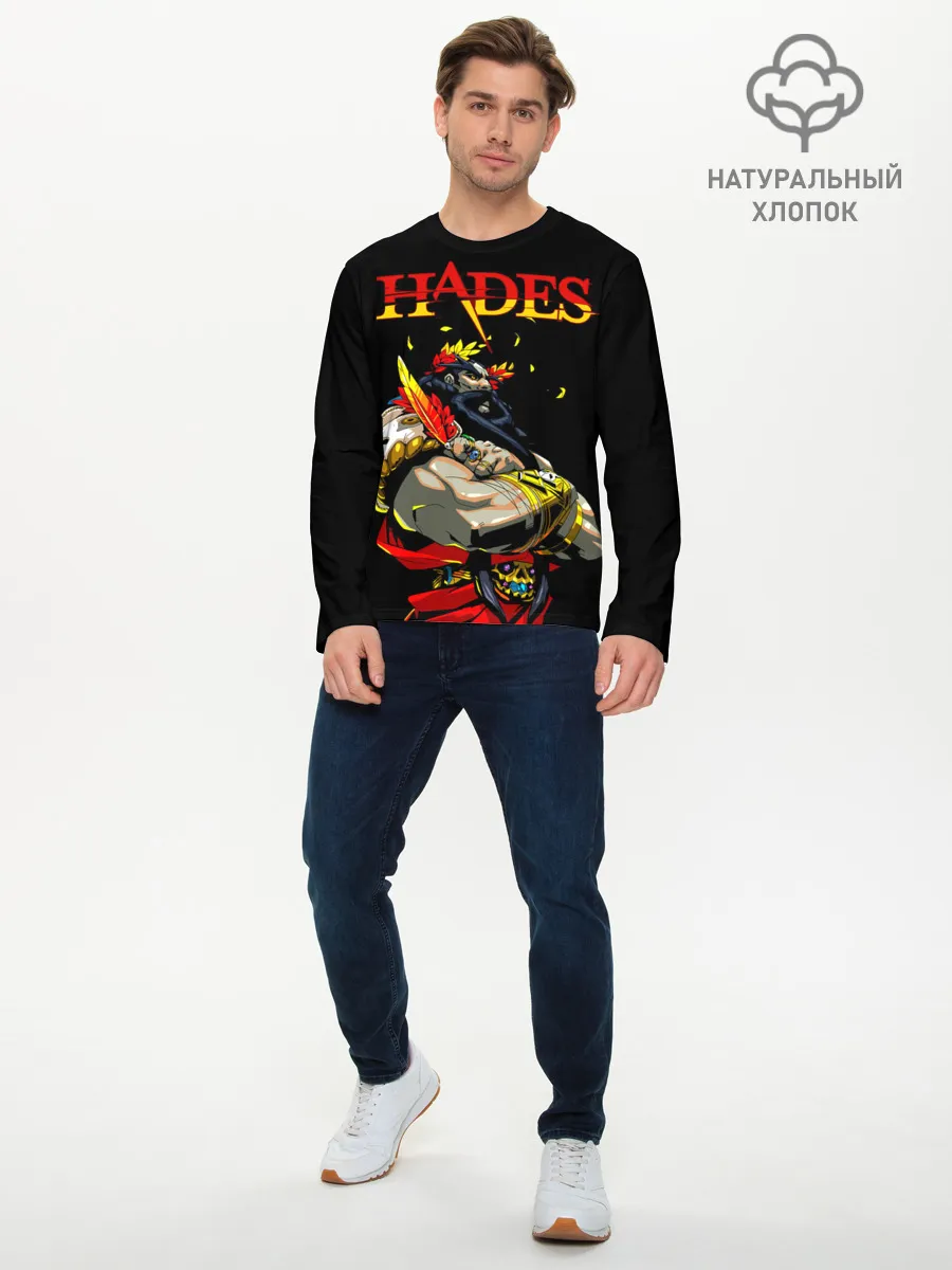 Мужской лонгслив базовый / Hades