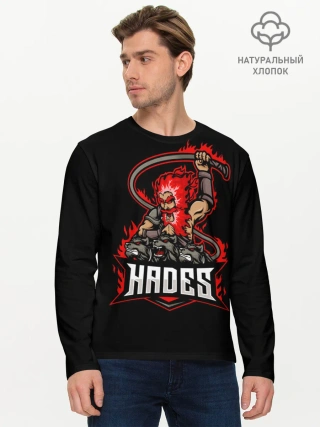 Мужской лонгслив базовый / Hades