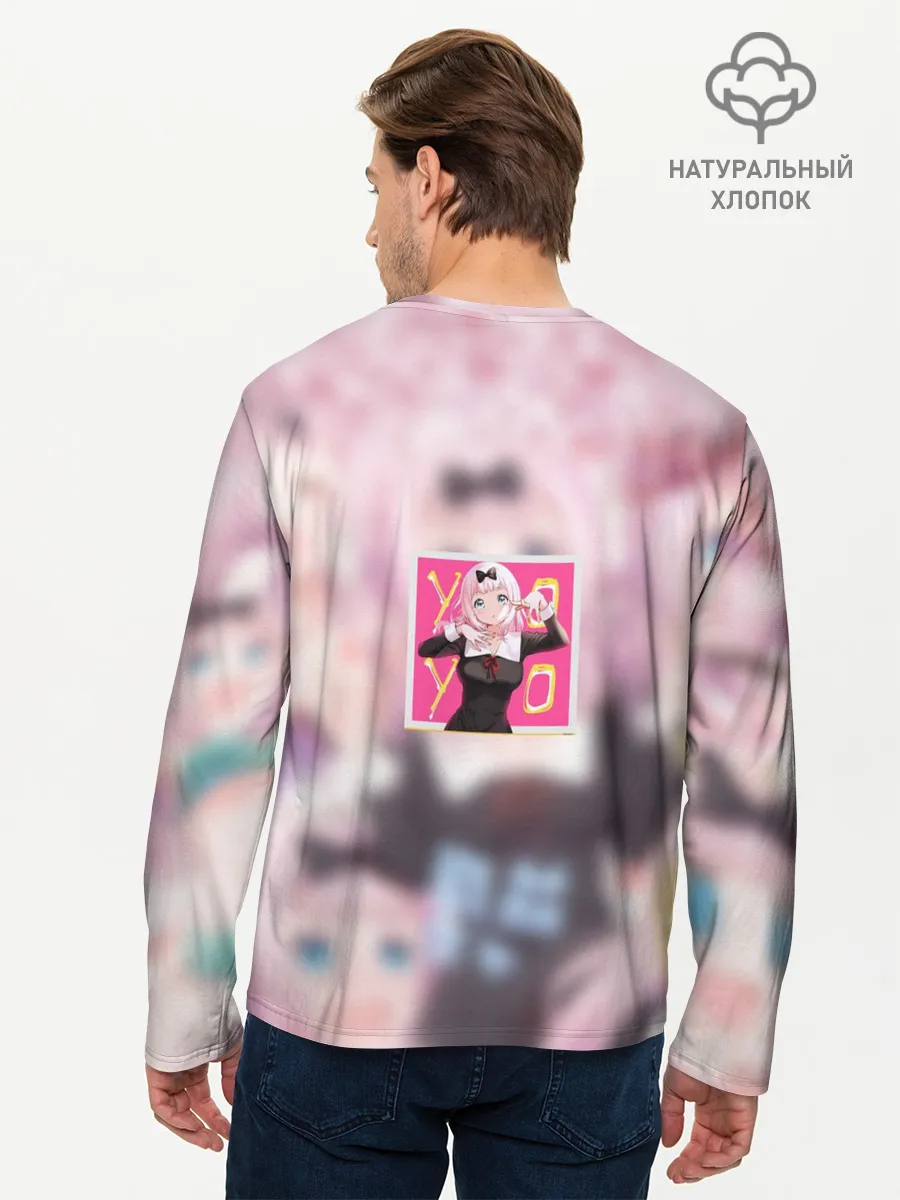 Мужской лонгслив базовый / Chika-Fujiwara