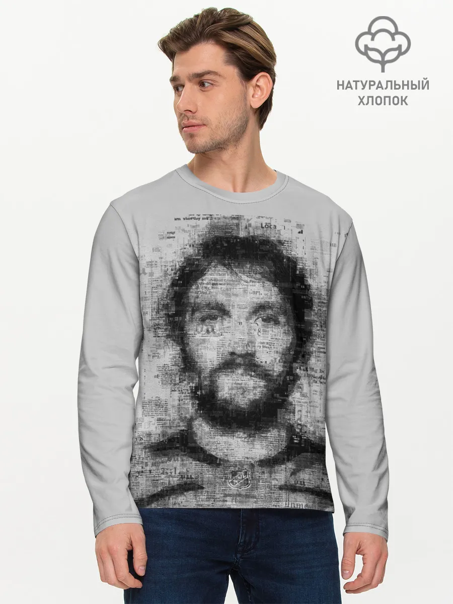 Мужской лонгслив базовый / АЛЕКСАНДР ОВЕЧКИН