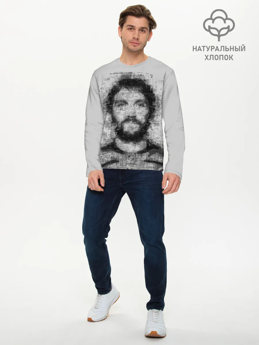 Мужской лонгслив базовый / АЛЕКСАНДР ОВЕЧКИН