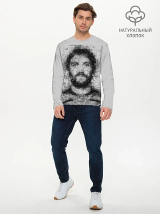 Мужской лонгслив базовый / АЛЕКСАНДР ОВЕЧКИН